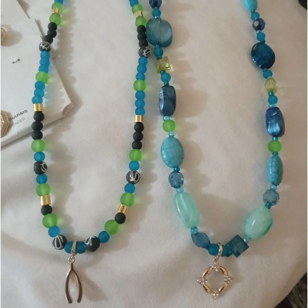 COPY - Handmade his&hers with 1 charm each
